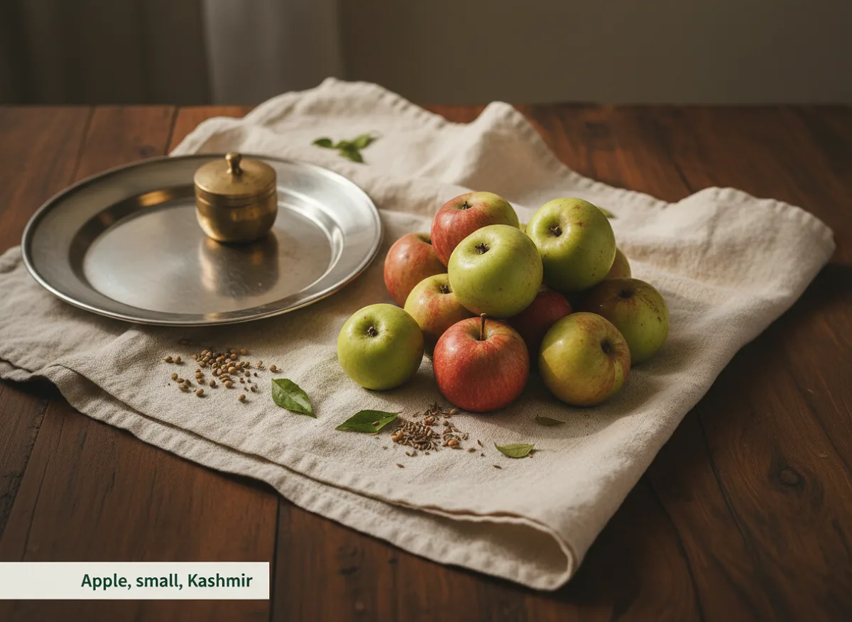 Apple, small, Kashmir — IFCT nutrition profile