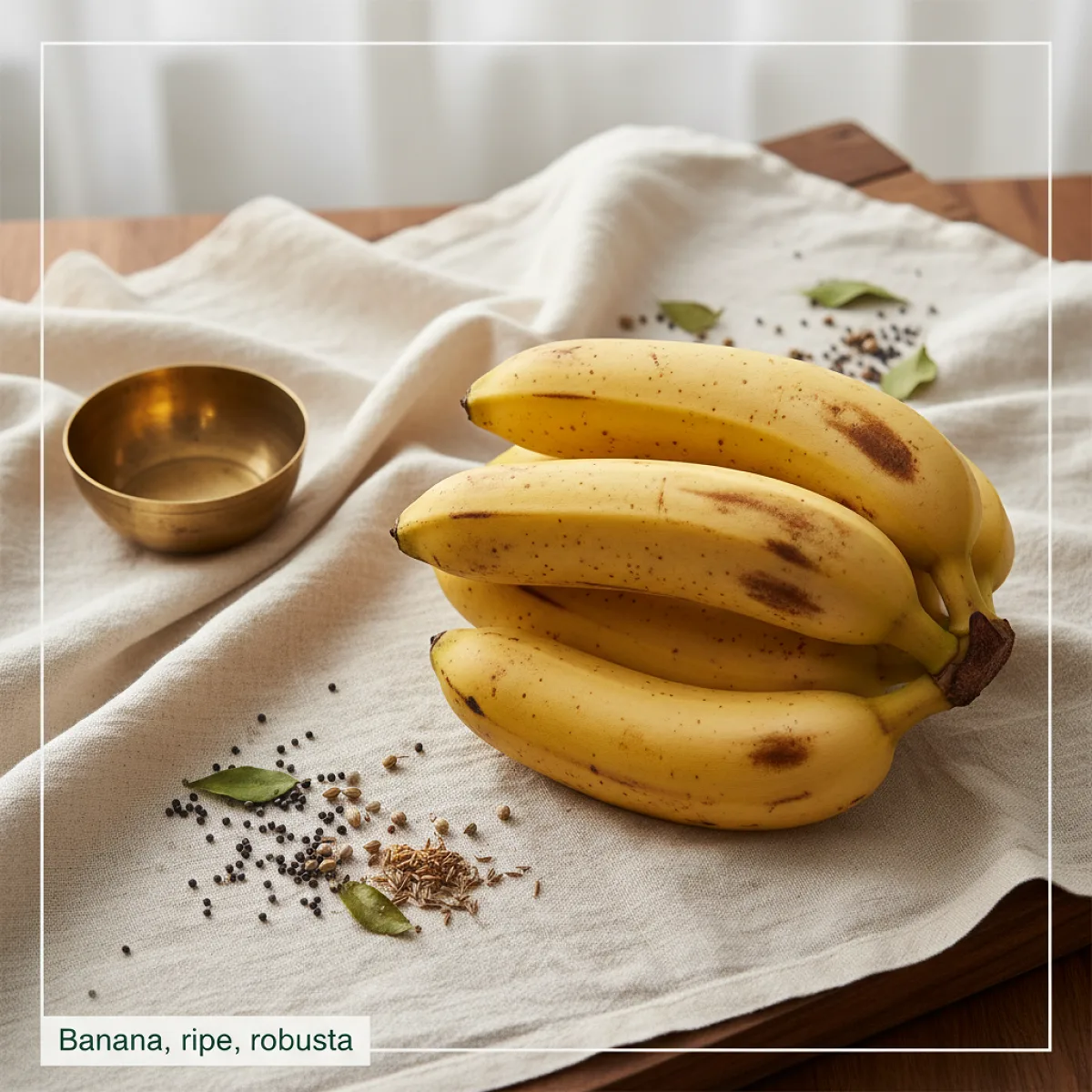Banana, ripe, robusta — IFCT nutrition profile