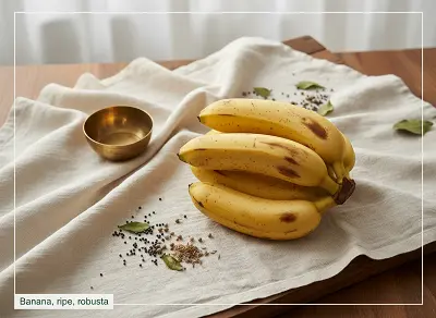 Banana, ripe, robusta