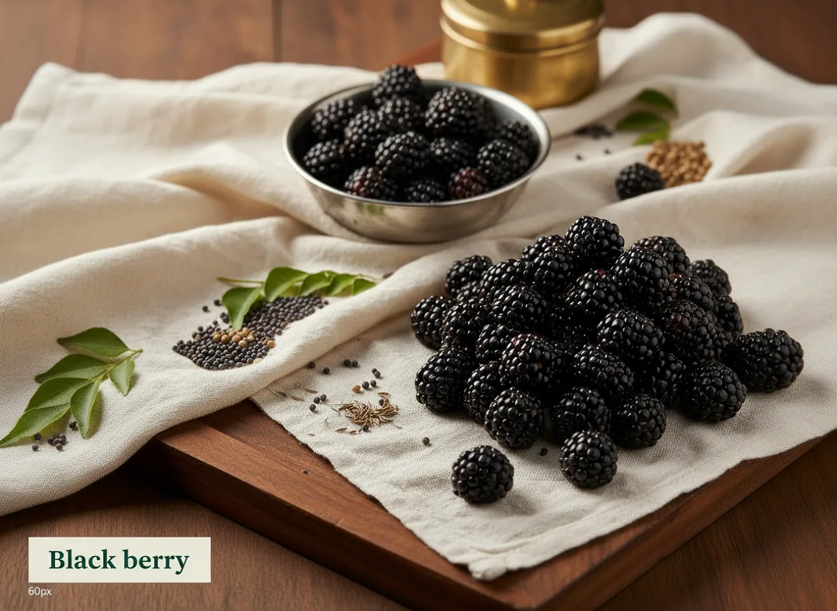 Black berry — IFCT nutrition profile