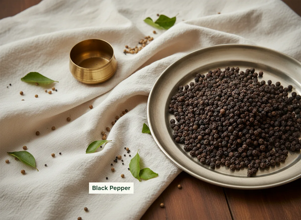black pepper nutrition facts
