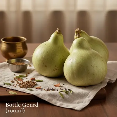 Bottle Gourd (round)