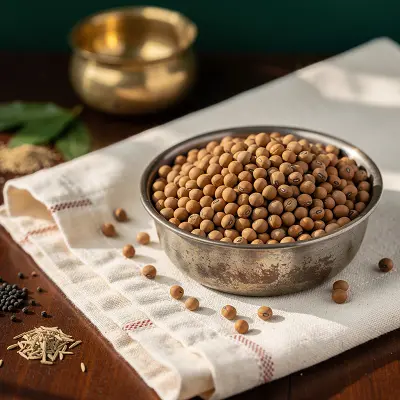 Brown soya bean