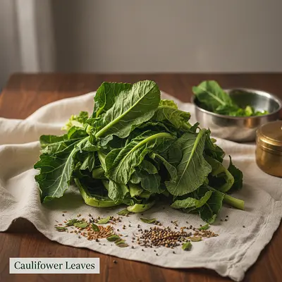 Cauliflower Leaves