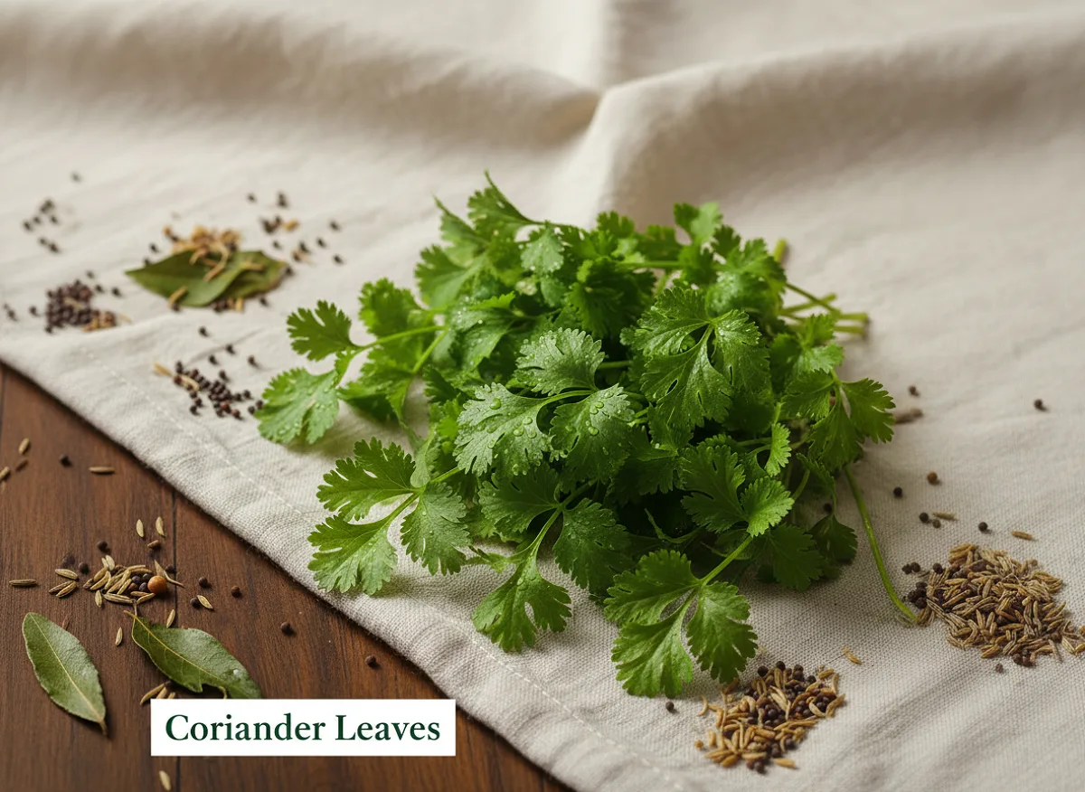 coriander leaves nutrition facts
