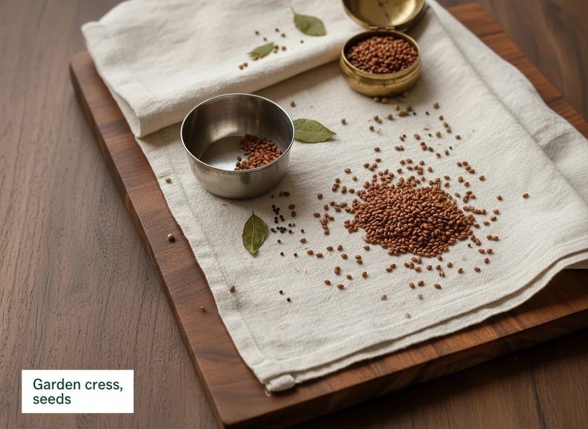 Garden cress, seeds — IFCT nutrition profile