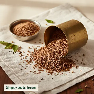 Gingelly seeds, brown