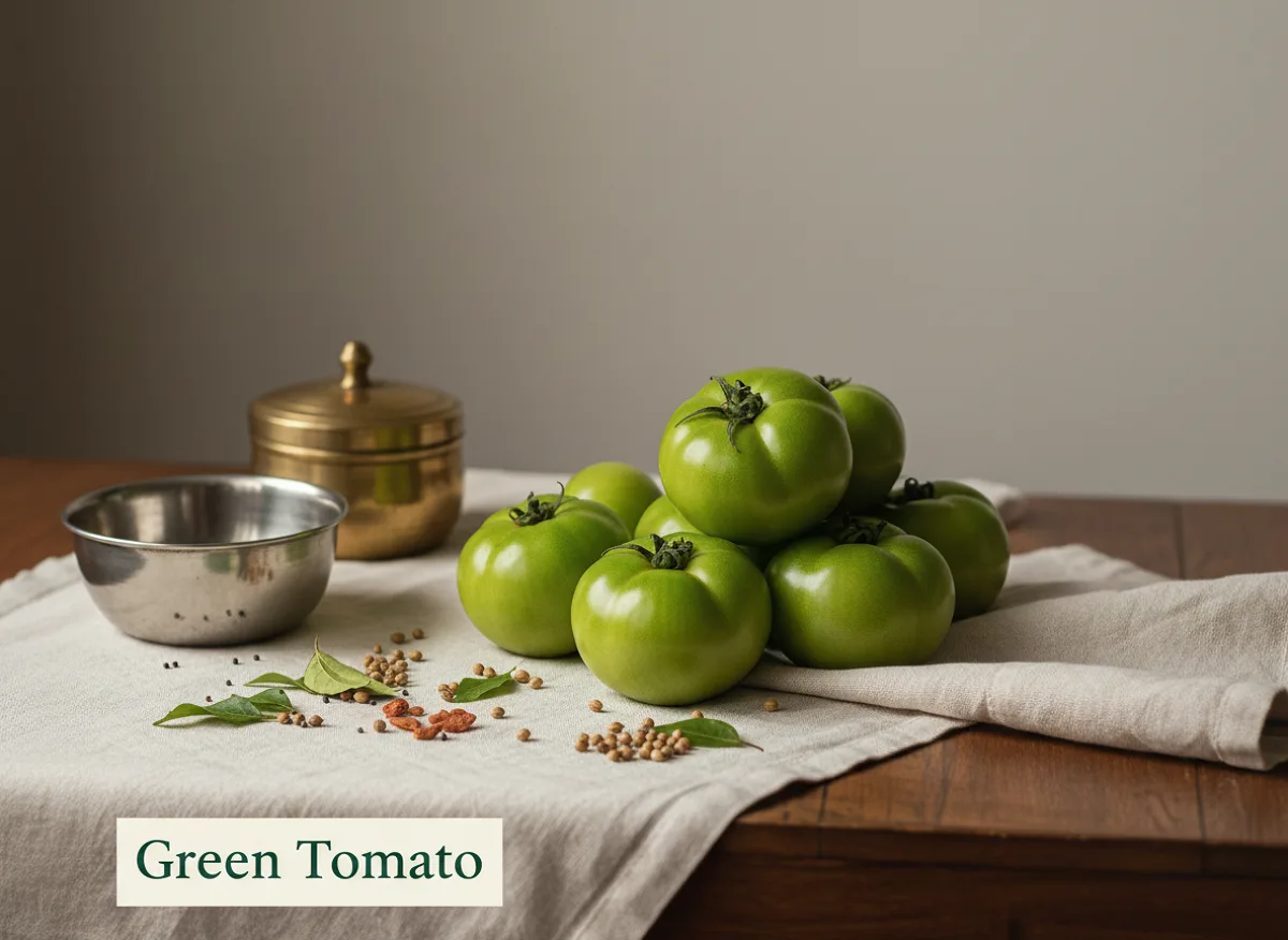 green tomato nutrition facts