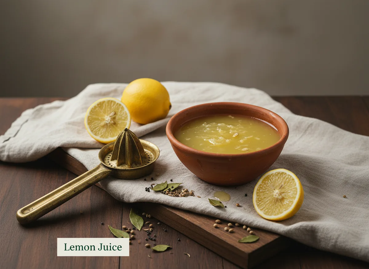 lemon juice nutrition facts