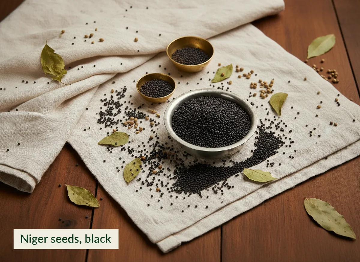 Niger seeds, black — IFCT nutrition profile