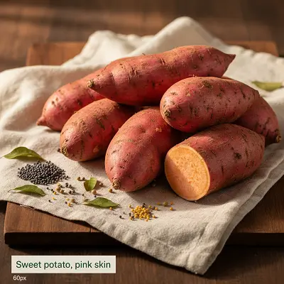 Sweet potato, pink skin