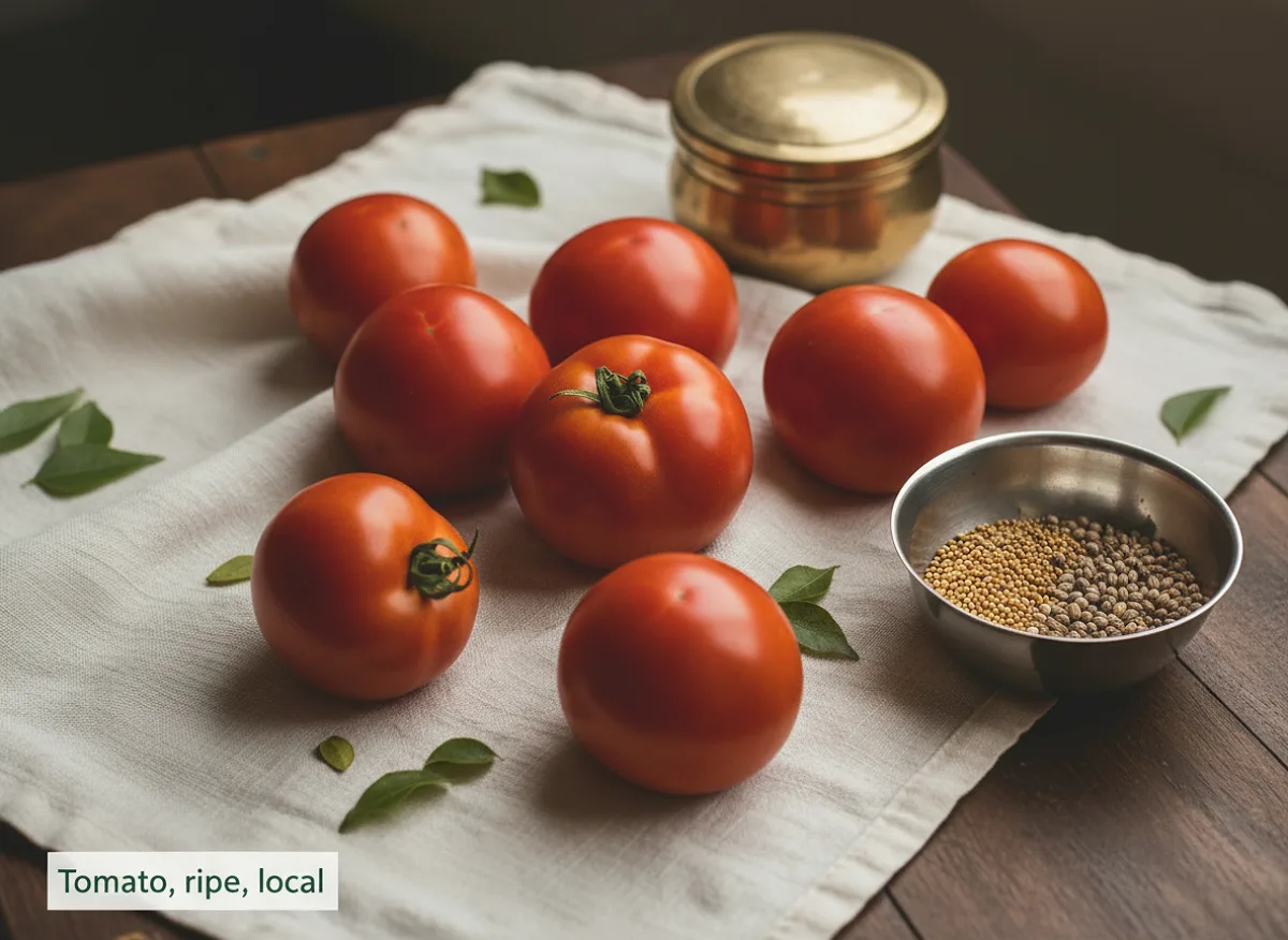 Tomato, ripe, local — IFCT nutrition profile